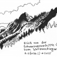 Kritzeln + Kraxeln: Schwarzwasserhütte (1.620 m)