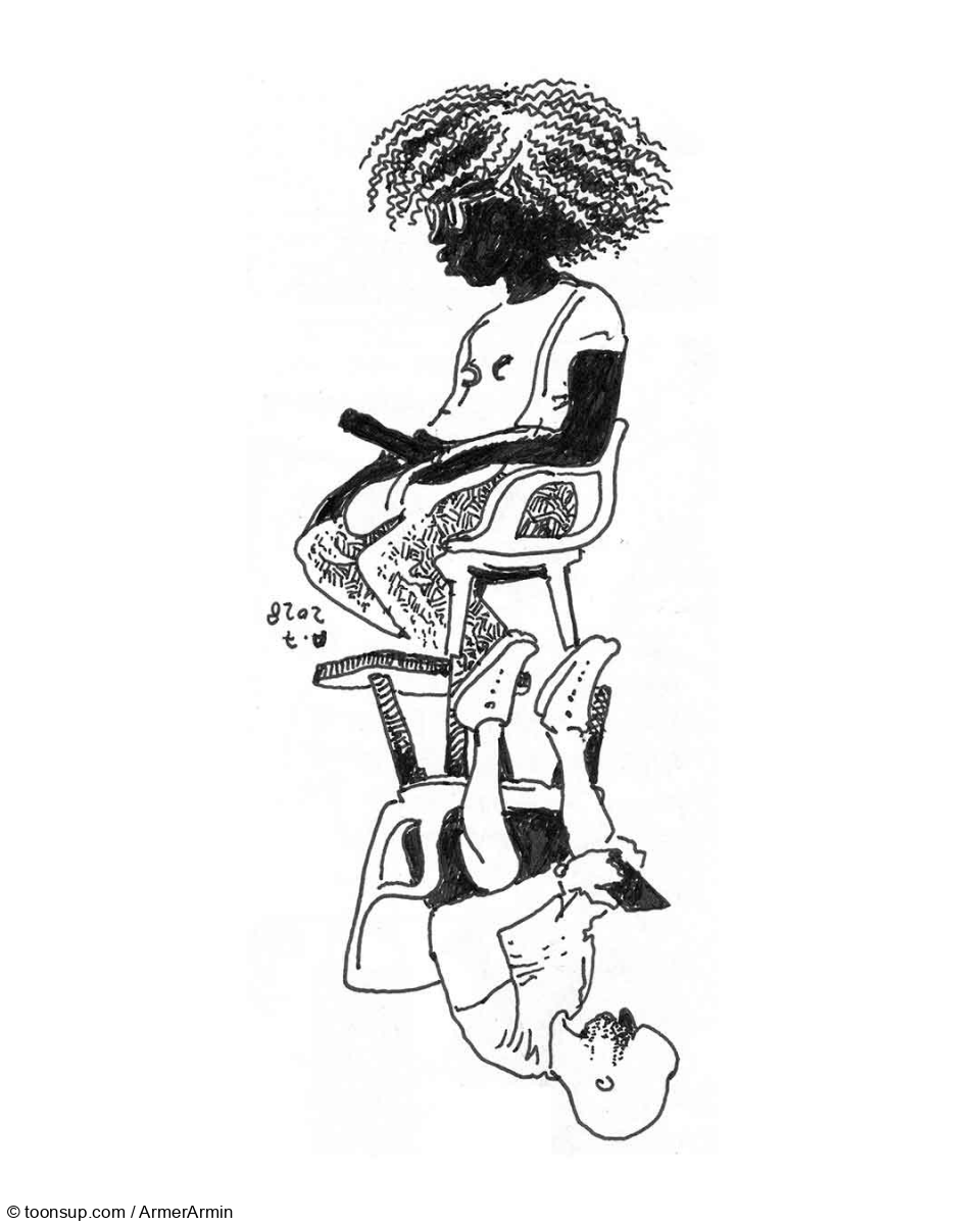 Illustration: Wartezimmer 2