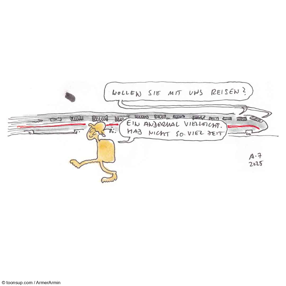 Cartoon: Reiseratgeber 1