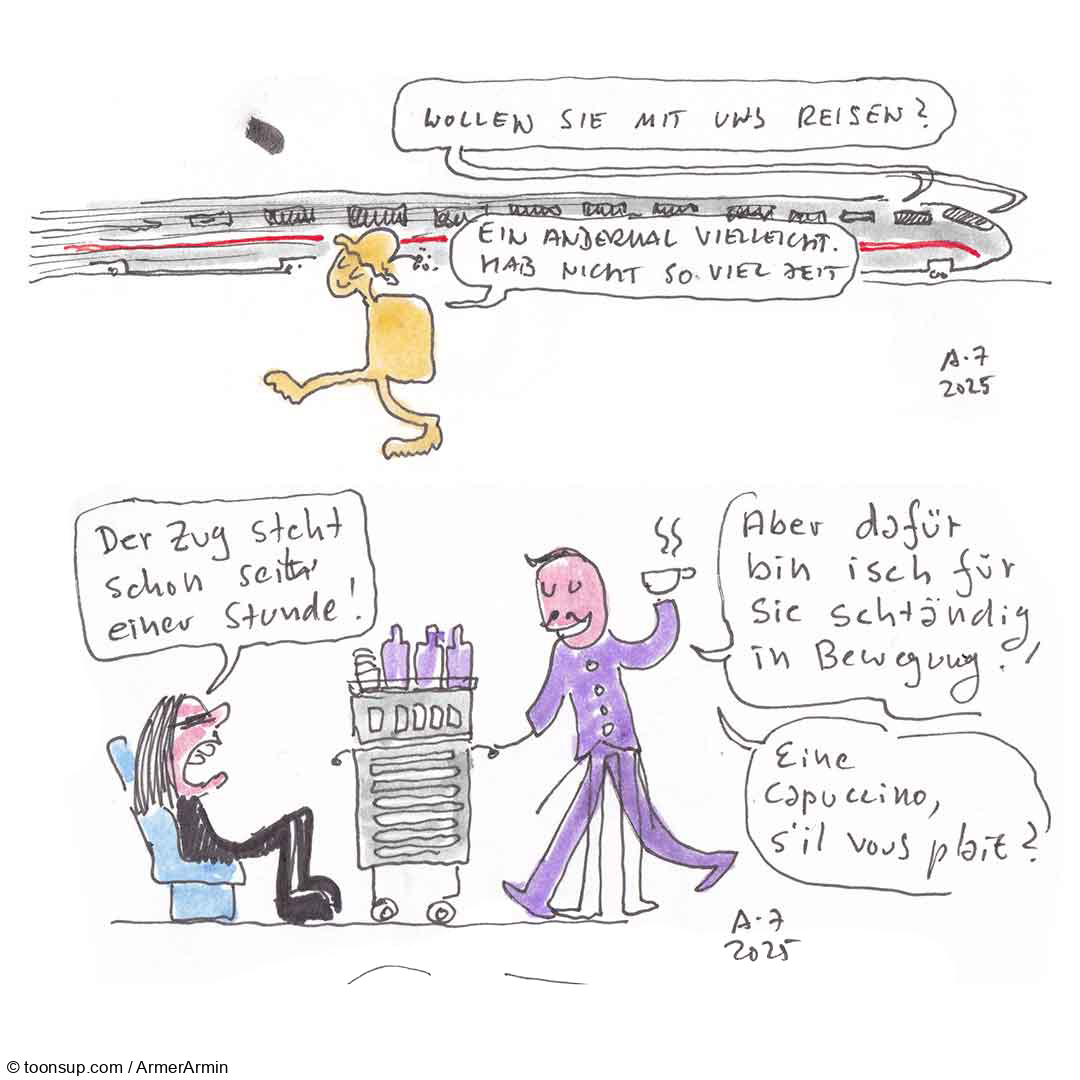 Cartoon: Reiseratgeber 1