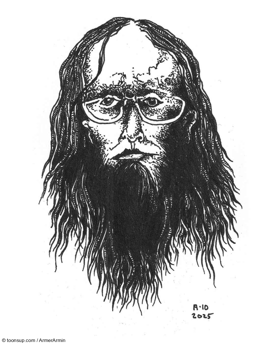 Illustration: Fineliner-Portrait 1