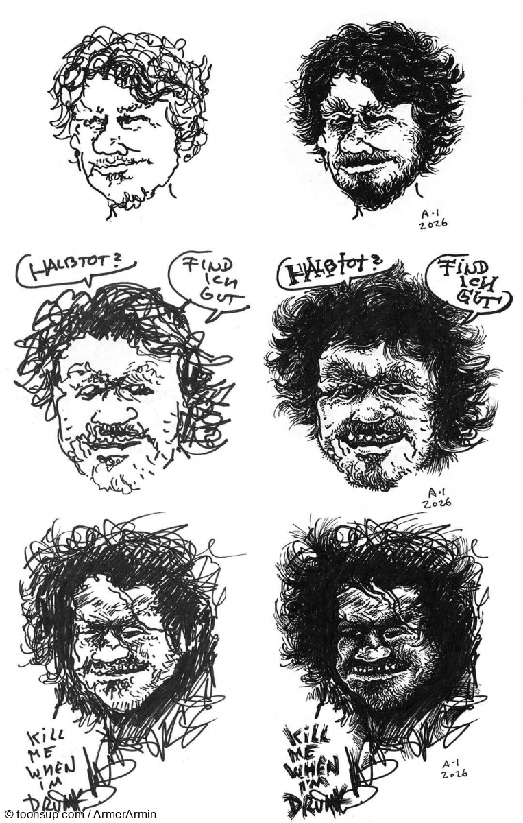 Caricature: Monstermaking 4