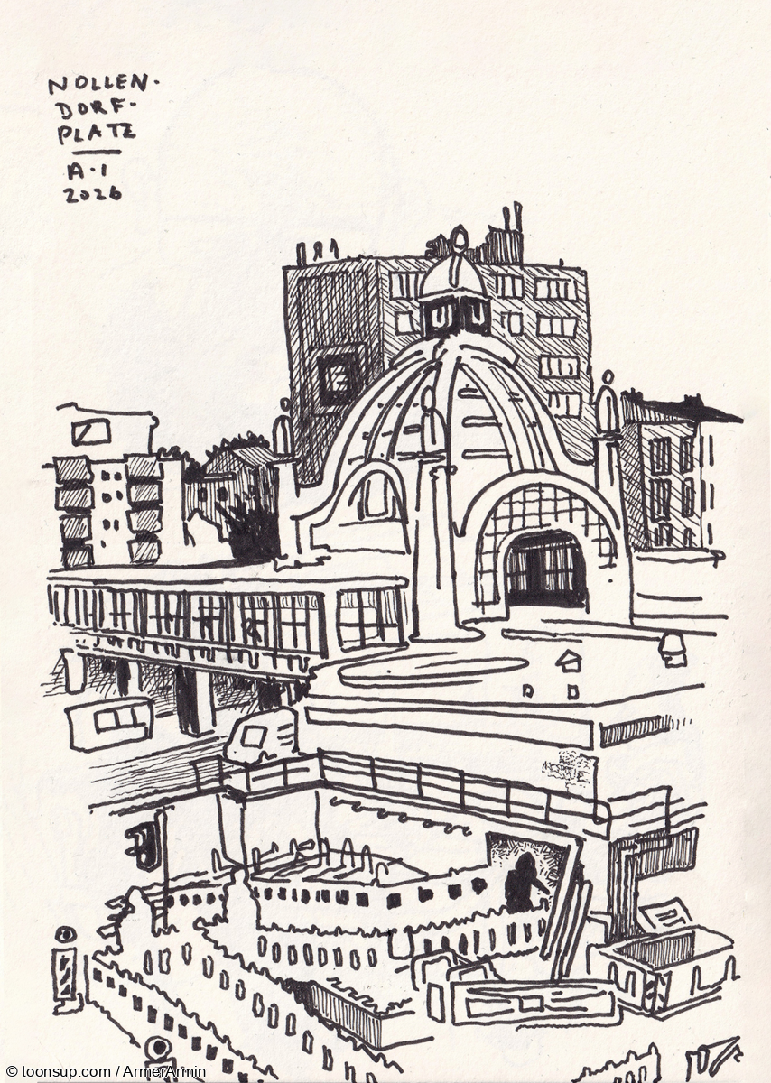 Illustration: Skizzenbuch Berlin 5