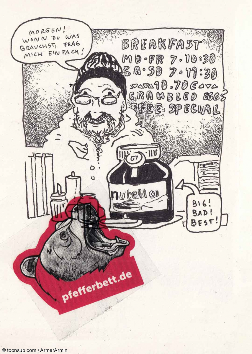 Illustration: Skizzenbuch Berlin 7