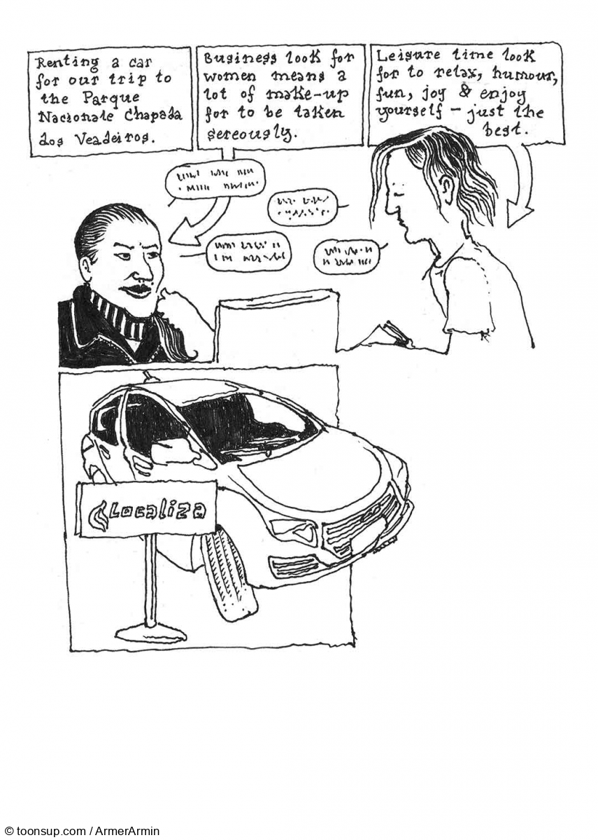 Comic: Skizzenbuch Braslien / Goiás 1