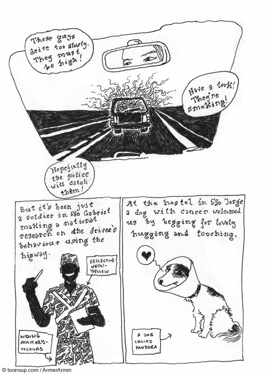 Comic: Skizzenbuch Braslien / Goiás 3