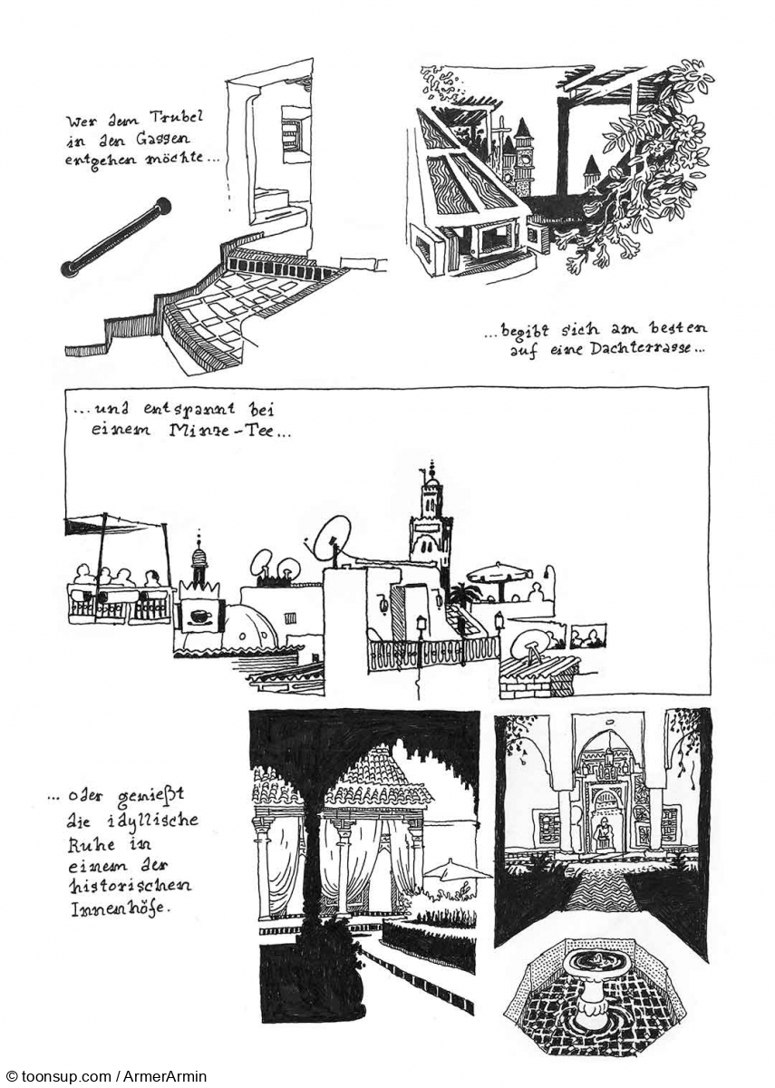 Comic: Skizzenbuch Marokko: Marrakesch & Fez 2