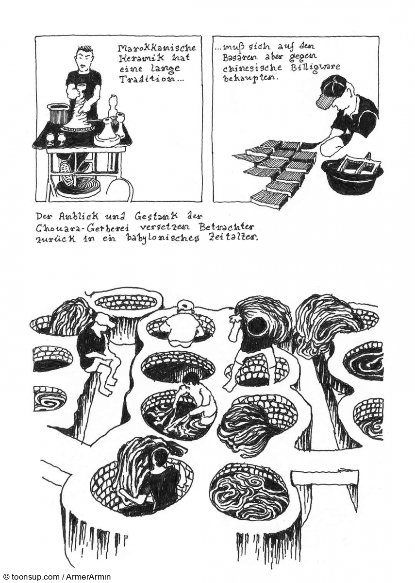 Comic: Skizzenbuch Marokko: Marrakesch & Fez 3