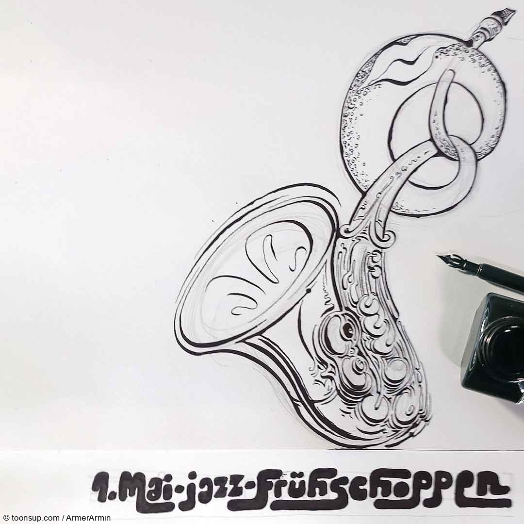 Illustration: Jazz-Frühschoppen 4