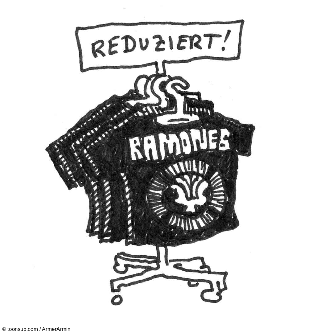 Comic: Ramones-Shirt 1