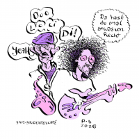 Jam-Session-Kritzeleien