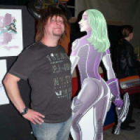 toonsUp artists with Space Lady