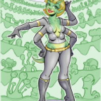 Miss Reptina (MIss Alien 13)