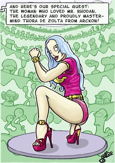 Illustration: Miss Thora (MIss Alien 21) 1