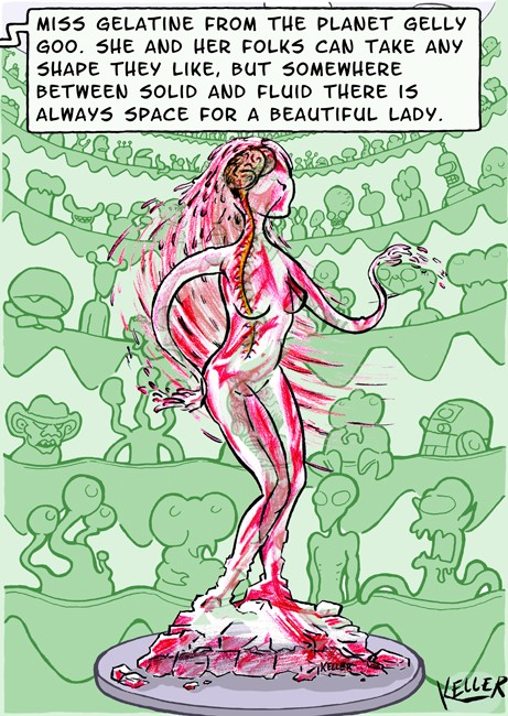 Illustration: Miss Gelatine (Miss Alien 32) 1