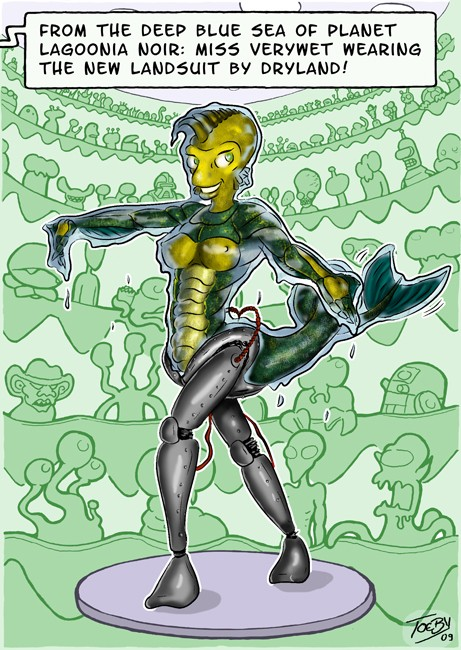 Cartoon: Miss Verywet (MIss Alien 42) 1