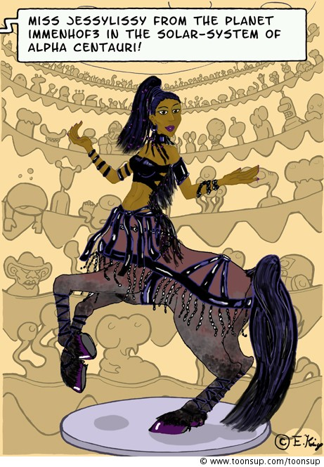 Cartoon: Miss Jessylissy (Miss Alien 47) 1