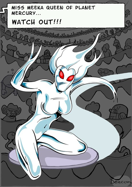 Cartoon: Miss Meeka Queen (Miss Alien 65) 1