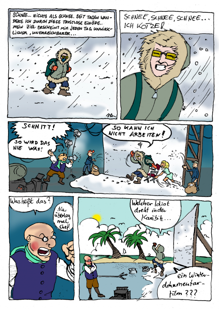 Comic: Schnee Schnee Schnee 1