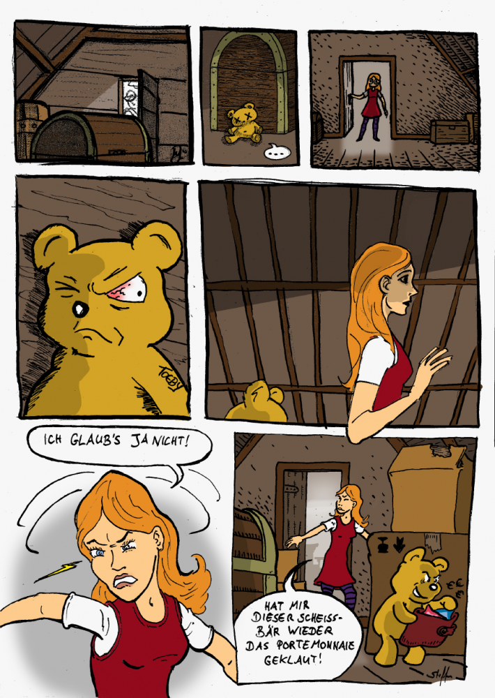 Comic: Auf dem Speicher der Verdammten 1