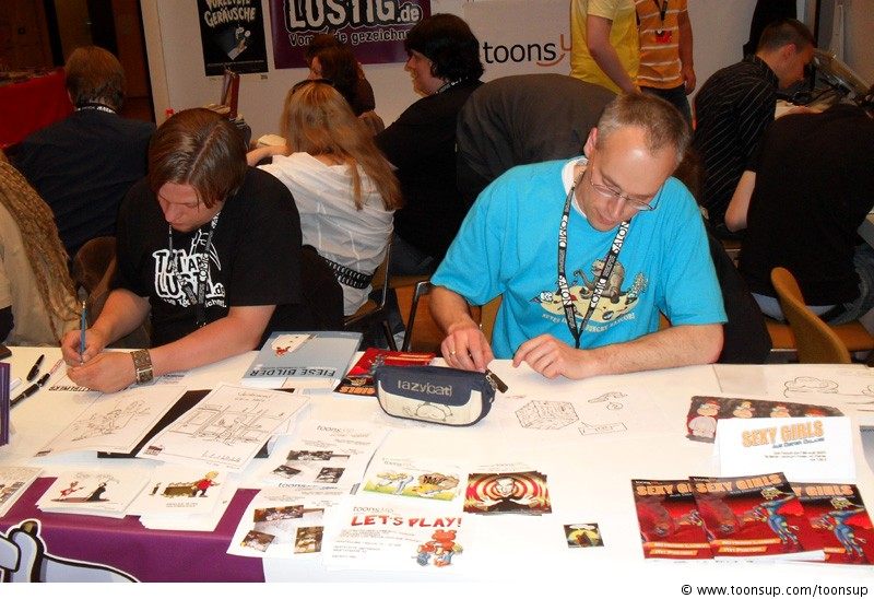 Other: Ron am Stand von toonsUp 2