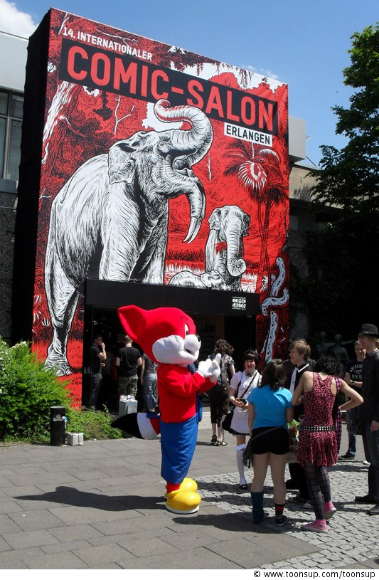 Anderes: Eingang zum Comic-Salon 1