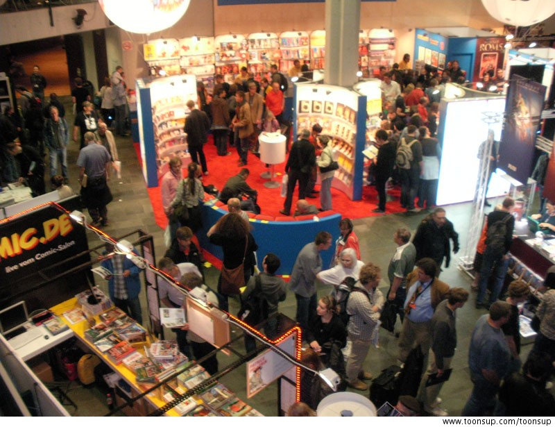 Anderes: Eingang zum Comic-Salon 3