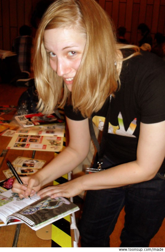 Other: Signierstunde am toonsUp Stand 1