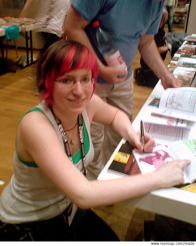 Other: Signierstunde am toonsUp Stand 7