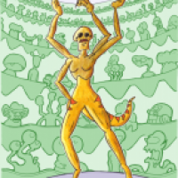 Mustache Girl (Miss Alien 73)
