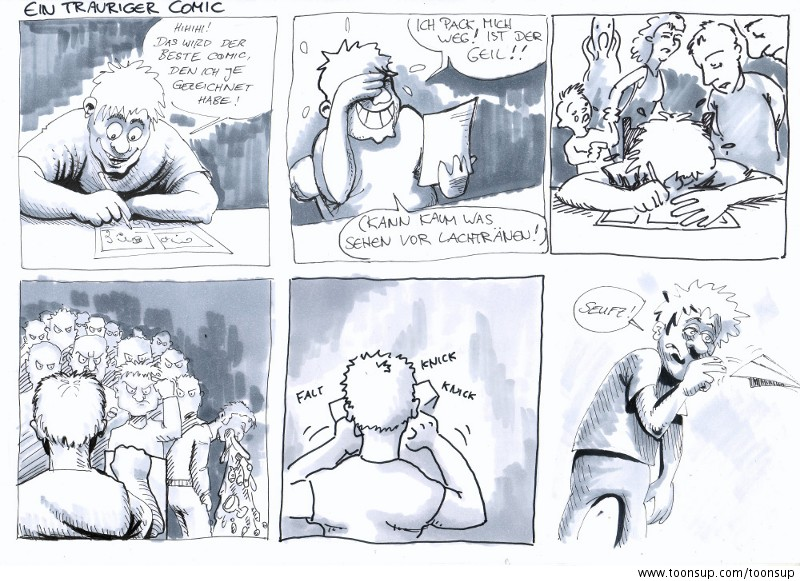 Comic: Ein trauriger Comic 1