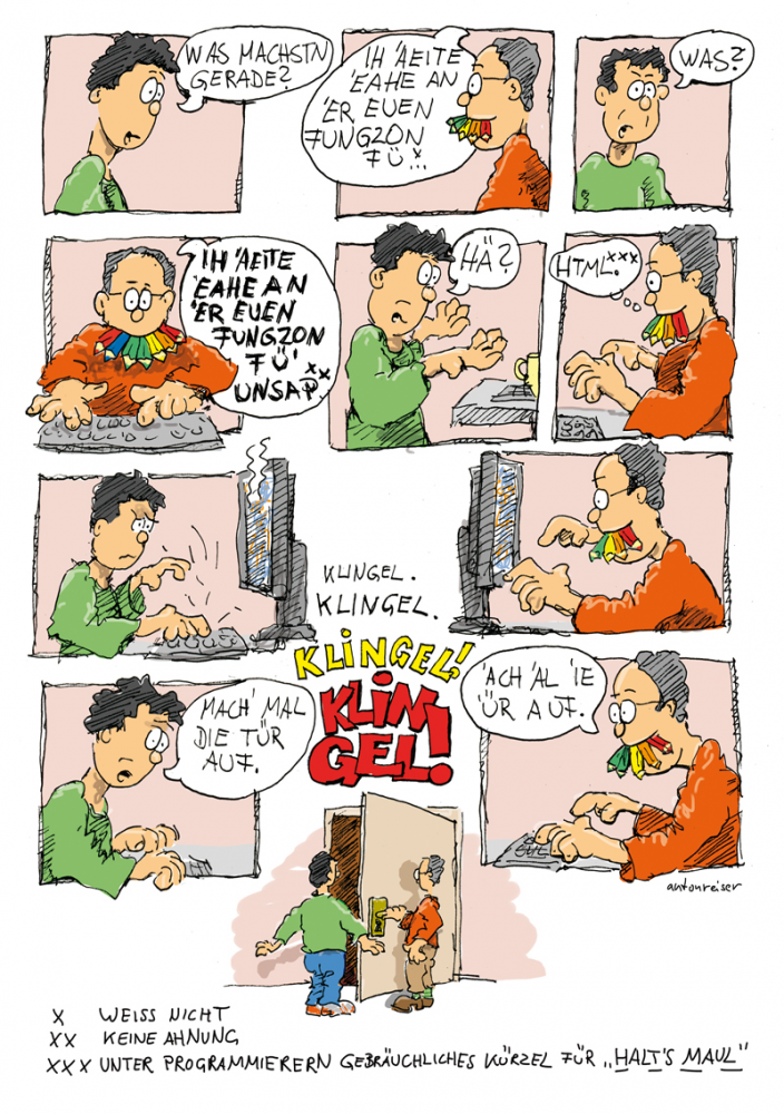 Comic: Geburtstagscomic (1) 2