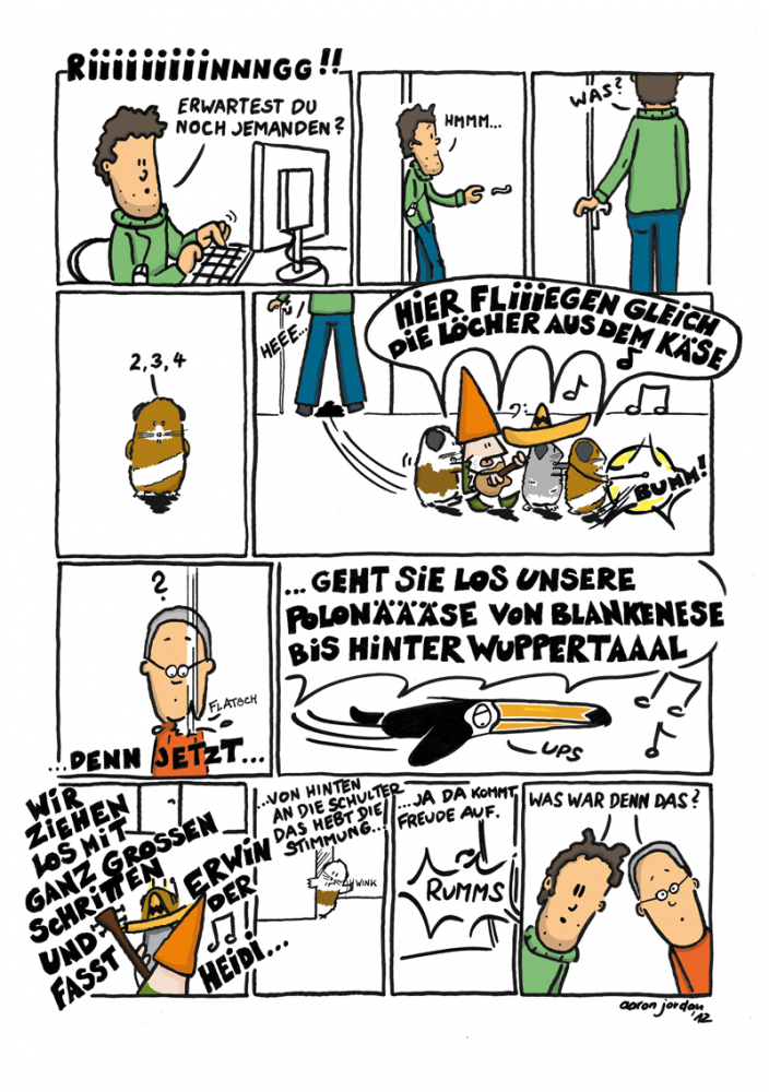 Cartoon: Geburtstagscomic (12) 1