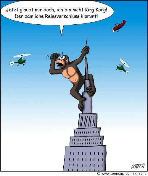 Cartoon: King Kong 1