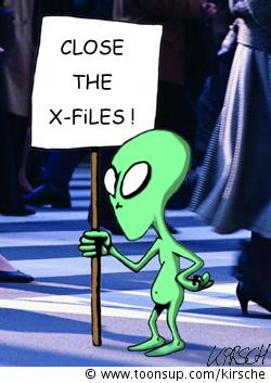 Cartoon: X-Files 1