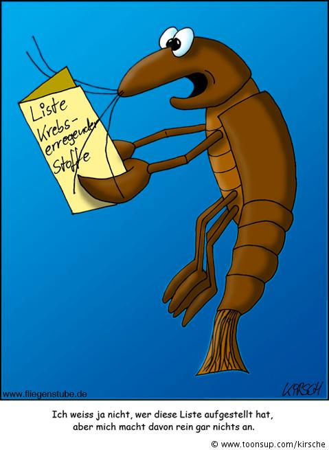 Cartoon: Krebs 1