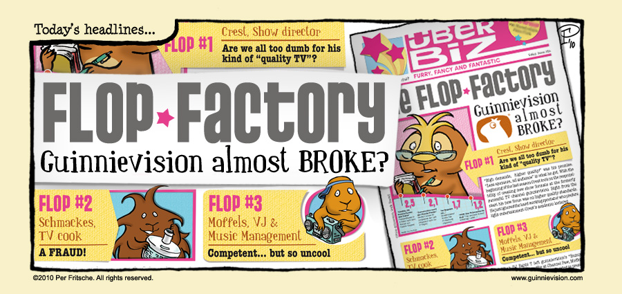 Comic: guinnievision - Groovy. Cavy. TV. 1