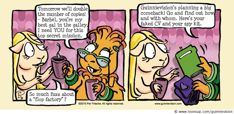 Comic: guinnievision - Groovy. Cavy. TV. 9