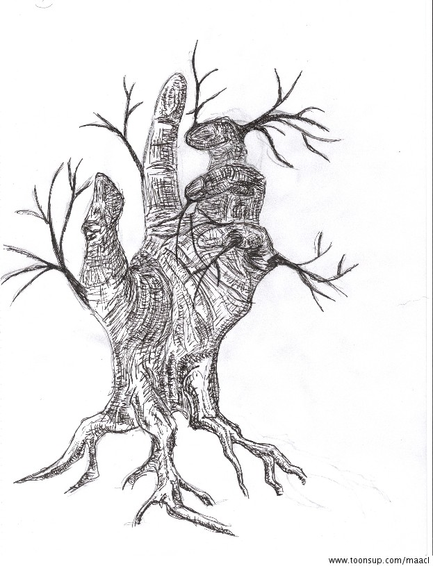 Anderes: Verwurzelte Hand 1