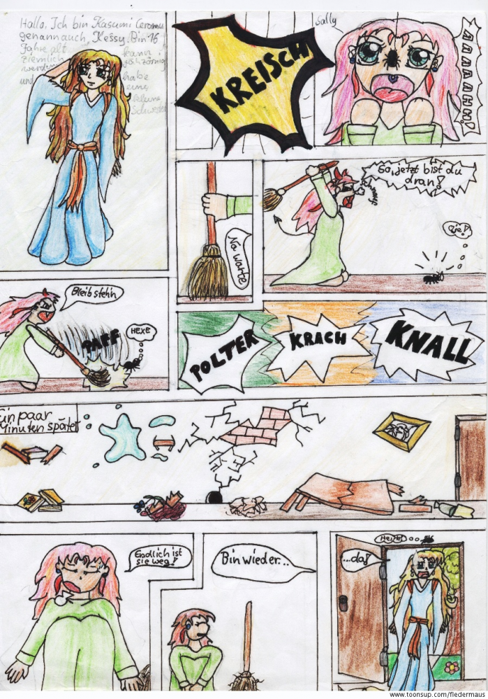 Cartoon: Mein erster Comic 1