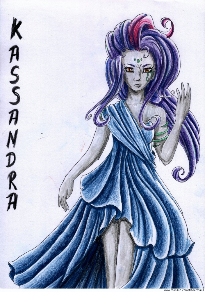 Concept Art / Character Design: Kassandra - Level up - 3 3