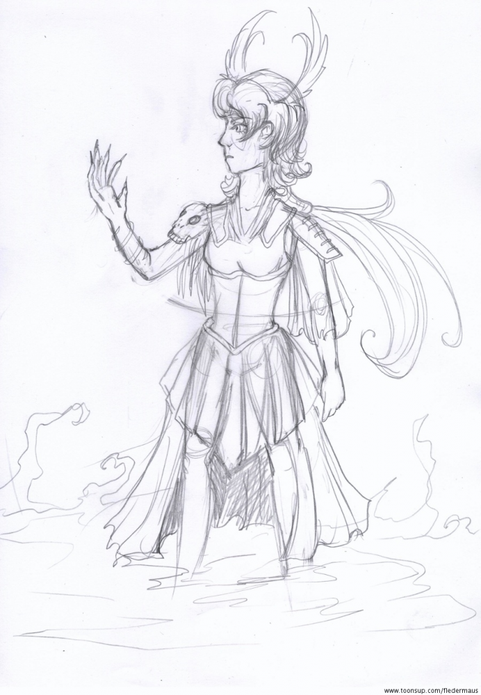 Concept Art / Character Design: Kassandra - Level Epic 1