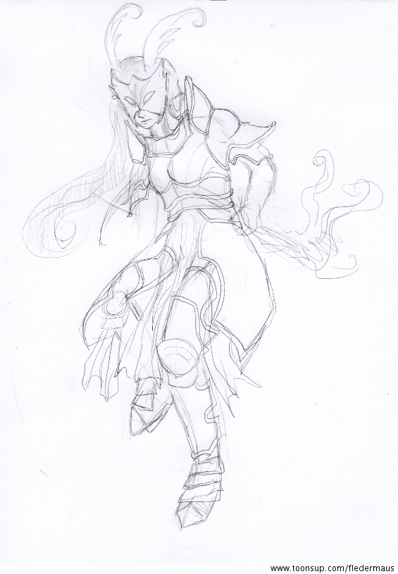 Concept Art / Character Design: Helm oder nicht Helm...? 1
