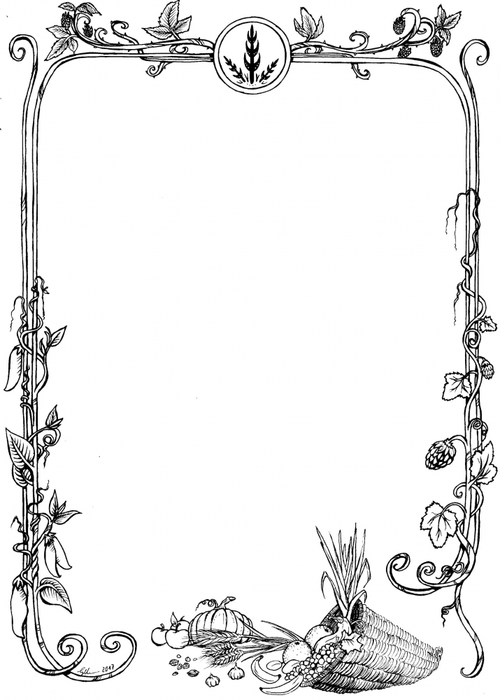 Illustration: 12 Götter Rahmen DSA 7