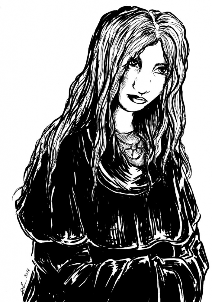 Illustration: Schnellportrait einer Boroni 1
