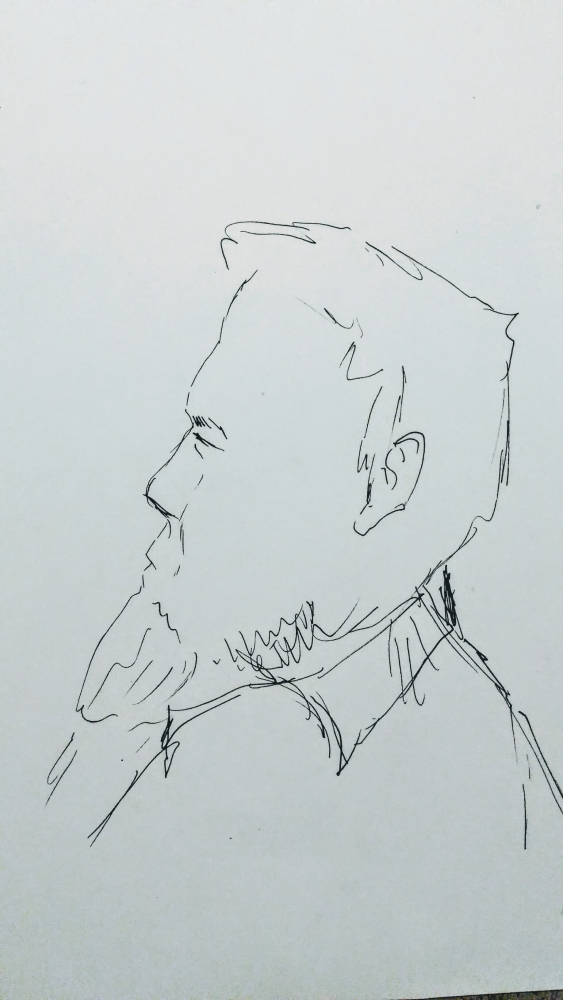 Concept Art / Character Design: Ein weiteres Schnellportrait 1