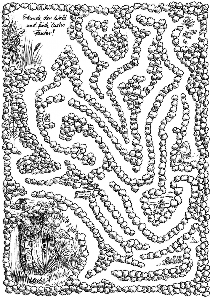Rate- / Wimmelbild: Helft der Fee Zurti 1