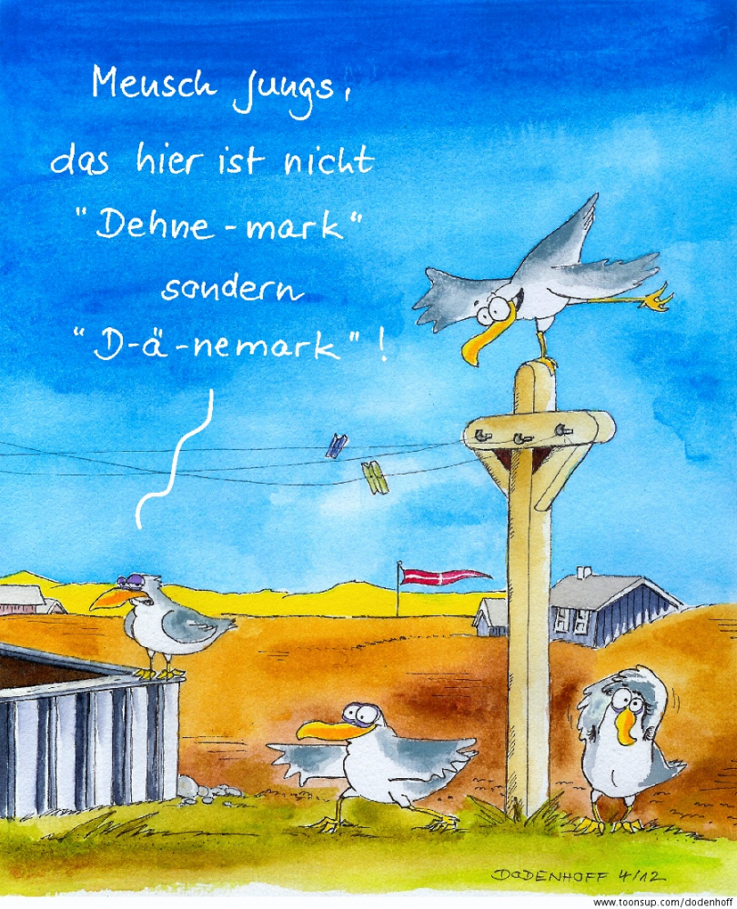 Cartoon: Dehne-mark 1
