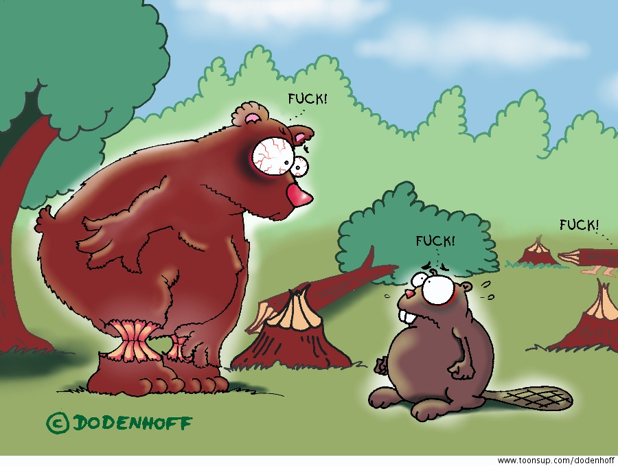 Cartoon: Fuck! 1