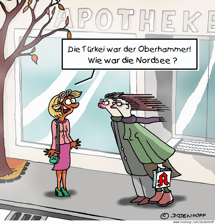 Cartoon: Herbsturlaub 1